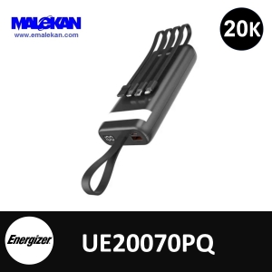  پاوربانک 20000mAh انرجایزر مدل(مشکی) UE20070PQ