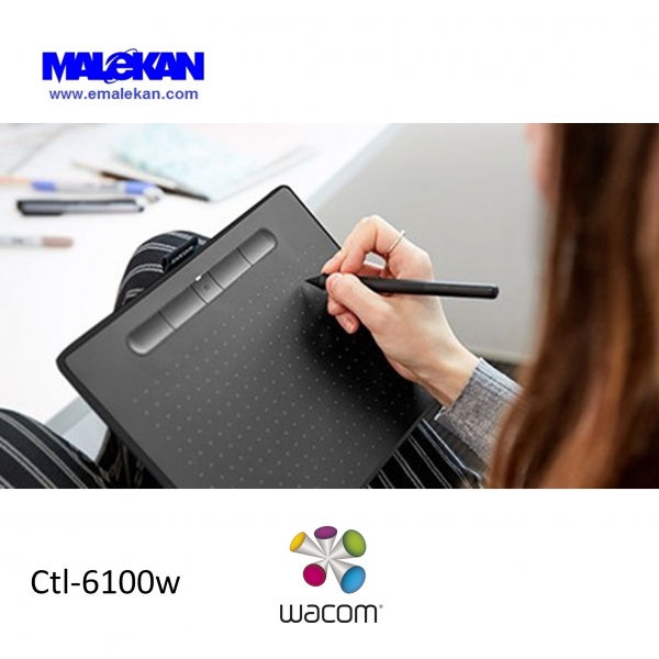 اینتوس مدیوم وکام(+یکسال گارانتی رسمی)-Wacom Intuos Medium CTL-6100 