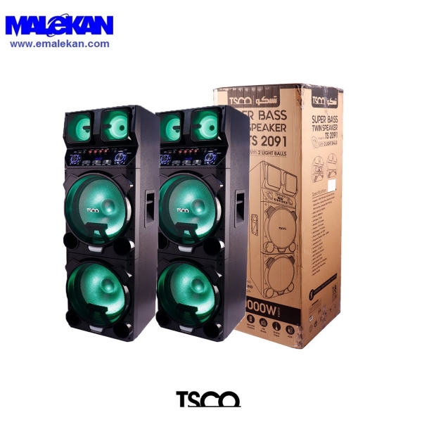 اسپیکر قدی 2 تکه تسکو مدل TSCO TS2091