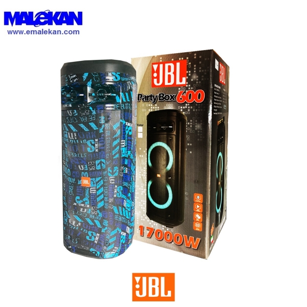 اسپیکر چمدانی جی بی ال 600 گرافیتی آبی JBL