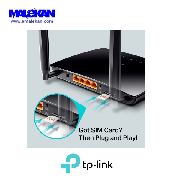 مودم رومیزی تی پی لینک مدل TPLINK MR200 4G 