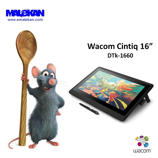 سینتیک16اینچ وکام (+یکسال گارانتی رسمی) -Wacom Cintiq 16HD DTK-1660