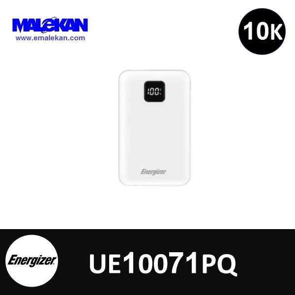  پاوربانک 10000mAh انرجایزر مدل(مشکی) UE10071PQ