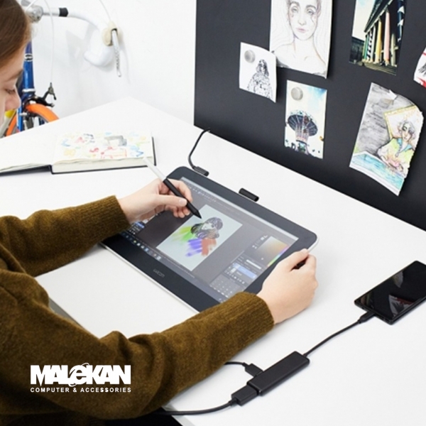 وکام وان مانیتورطراحی دیجیتال13اینج-Wacom one