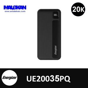  پاوربانک 20000mAh انرجایزر مدل(مشکی) UE20035PQ