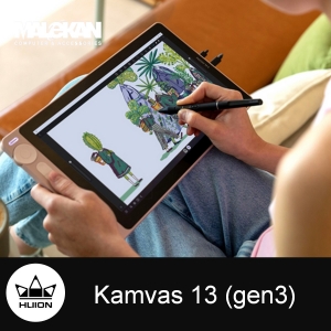 مانیتور طراحی 13اینچ هویون (نسل سوم)(رنگ مشکی)-Huion-Kamvas13