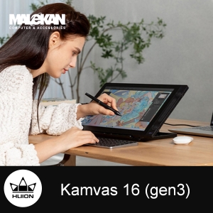 مانیتور طراحی 16اینچ هویون (نسل سوم)(رنگ مشکی)-Huion-Kamvas16