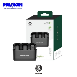 میکروفن گرین لاین مدل GREENLION LED 2IN1 TP2 GN2WMICTYCBK