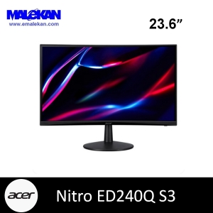 مانیتور گیمینگ ایسر Nitro ED240Q S3 نمایشگر ۲۳٫۶ اینچی ۱۸۰ هرتز VA و Full HD