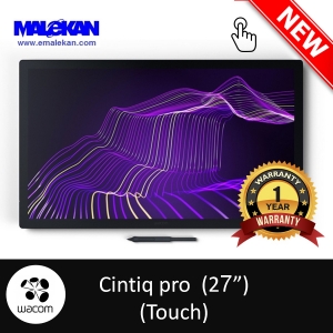 سینتیک پرو 27اینچ وکام بهمراه پایه(+یکسال گارانتی رسمی) (جدید) -Wacom Cintiq Pro27